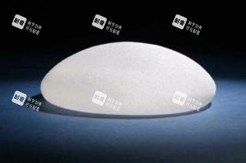 曼托圓形假體實物示意圖