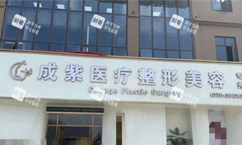 防城港成紫整形門頭圖