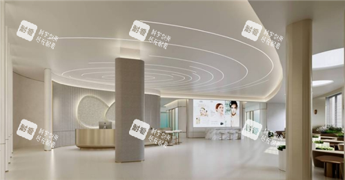 重慶米蘭柏羽時(shí)光整形大廳環(huán)境圖