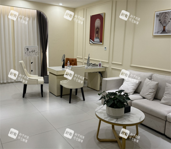 河南整形美容醫(yī)院休息區(qū)一角