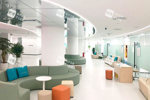 上海新視界眼科大廳等候區(qū)