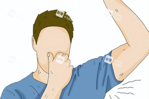 腋臭卡通圖片展示