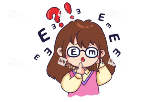 眼睛近視卡通一覽 眼睛近視卡通一覽
