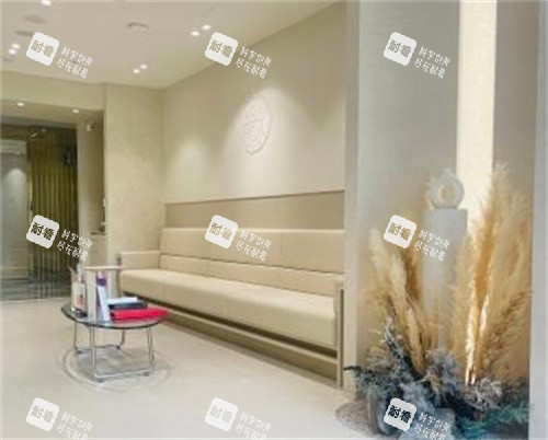 韓國BTN皮膚科休息區(qū)環(huán)境圖