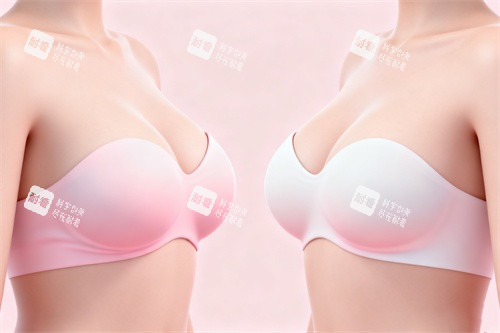 胸部整形隆胸卡通圖