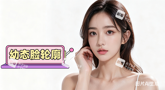 幼態(tài)臉輪廓示意圖