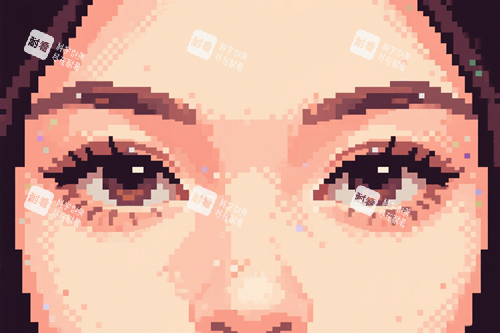 雙眼皮像素畫 雙眼皮像素畫