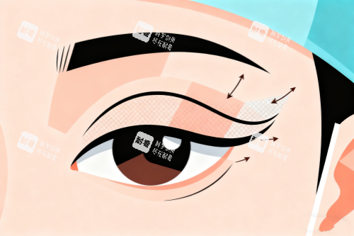 割雙眼皮卡通圖片展示