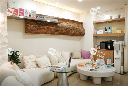 韓國mycell醫(yī)院休息區(qū)