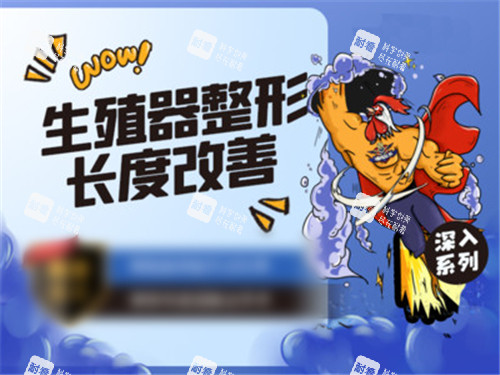 男性生殖整形宣傳圖