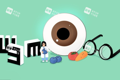 眼睛近視治療卡通圖 眼睛近視治療卡通圖