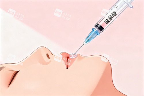 唇部注射玻尿酸卡通圖 唇部注射玻尿酸卡通圖