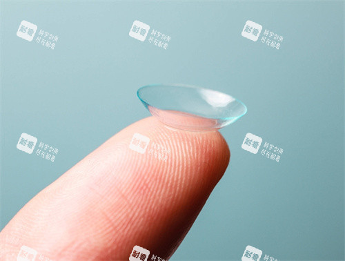 角膜塑形鏡示意圖