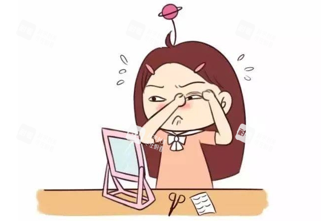 水腫眼貼雙眼皮示意圖 水腫眼貼雙眼皮示意圖