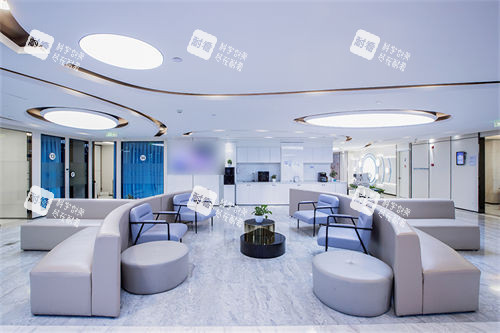 杭州太學眼科門診部休息區(qū)沙發(fā)