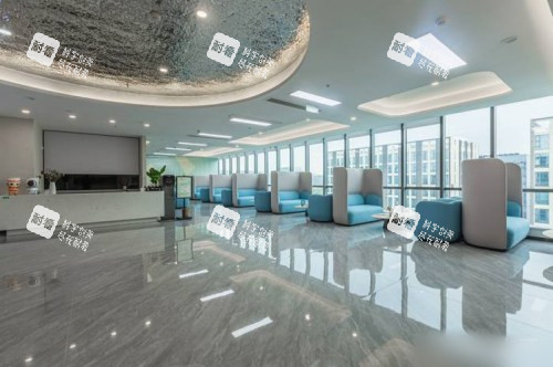 杭州檸盟眼科醫(yī)院大廳休息區(qū) 杭州檸盟眼科醫(yī)院大廳休息區(qū)