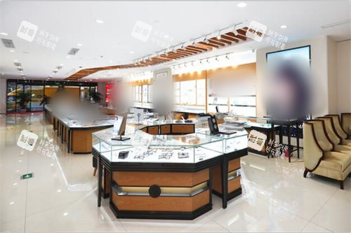 上海普瑞眼科醫(yī)院配鏡區(qū)