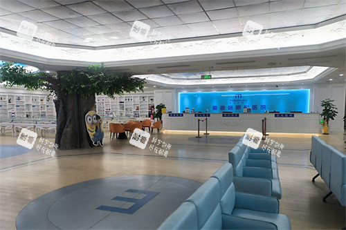 石家莊麥迪格眼科醫(yī)院大廳