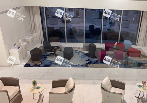 上海時光醫(yī)療美容一樓大廳環(huán)境